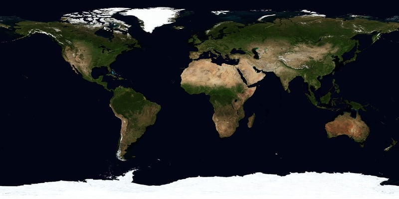 Modern World Map